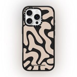 Casetify Tan Abstract Shapes by Corey Paige Designs | iPhone 15 Pro Max